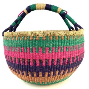 colourful ghana basket