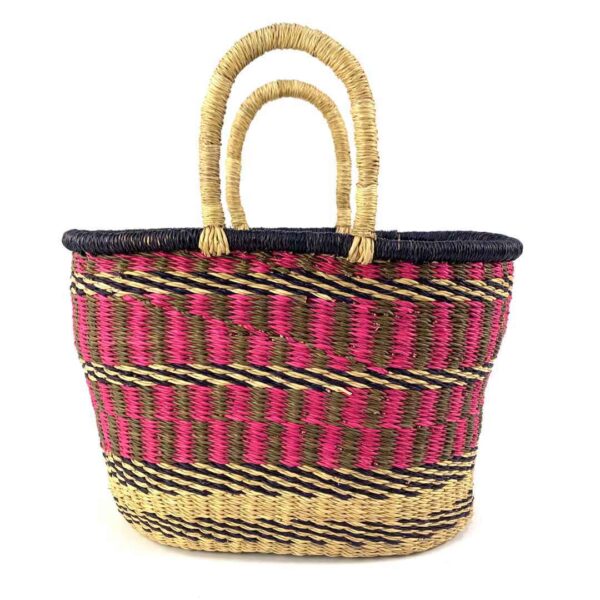 Vegan-oval-basket-046-Quiet (1) Heritage craft woven storage basket.
