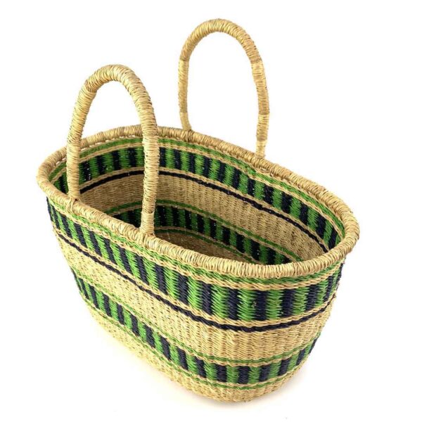 Vegan-oval-basket-047-Wander (2) Functional round Ghana basket design.