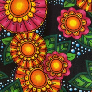 African textile with double-sided vibrancy.