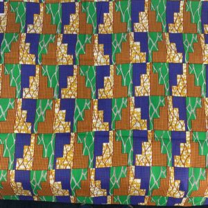 Ankara print fabric used for garments.