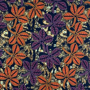 Premium African Print Fabric - Anise