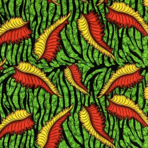 Premium African Print Fabric - Supernature