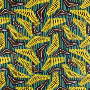Premium African Print Fabric - Wings