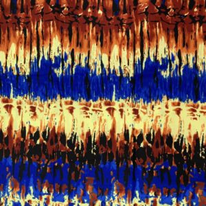 Premium African Print Fabric - Tie Dye
