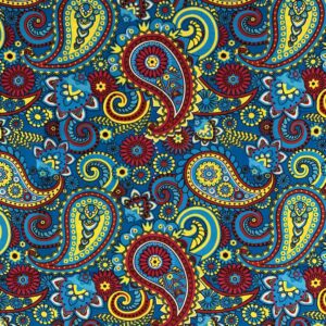 Premium African Print Fabric - Fractal Zone