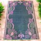 West African artisan mat crafted for large spaces and natural décor.