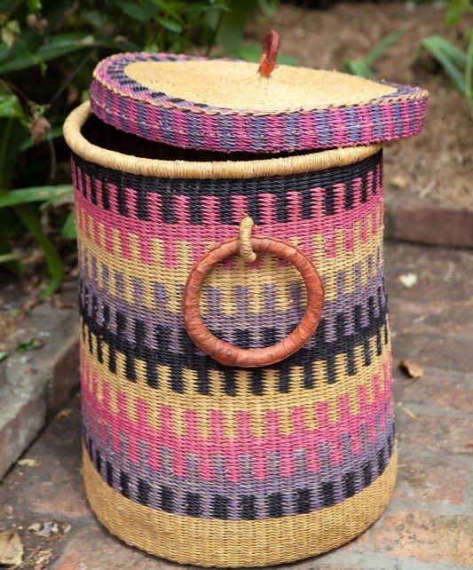 African laundry basket