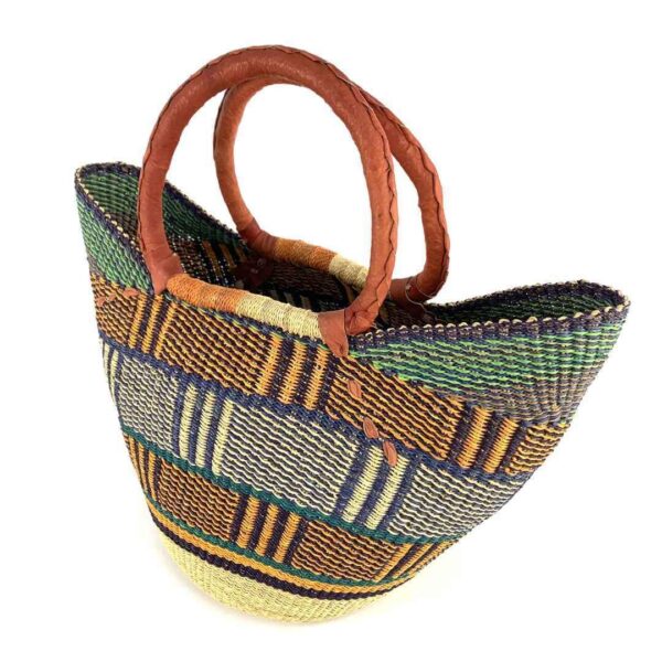 african-market-basket-standard-544-kwame-bashiri-3 Angled view of the classic market basket showing the woven interior