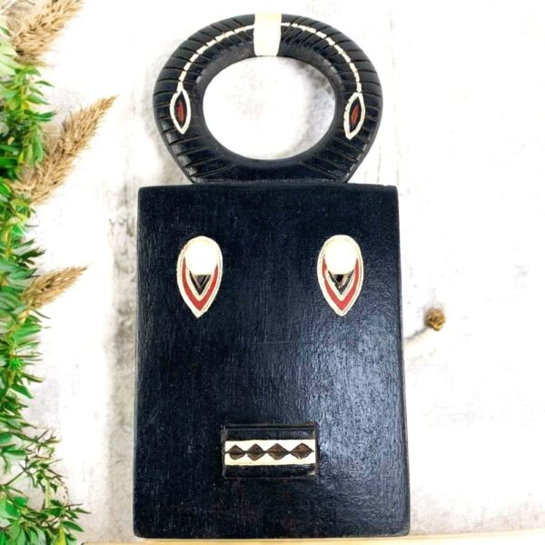 Traditional Bedu plank mask from Côte d’Ivoire