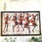 Artisan made African batik fabric.