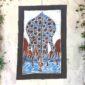 African batik fabric bold expression.