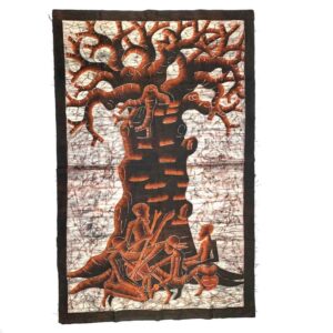 batik-wallhanging-large-007-shea Dyed textile with bold motifs.