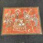 Heritage wax dyed textile piece.