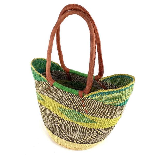 bolga-market-basket-lh-276-kenny-bashiri-3 Angled view of the long handle market basket showing the woven interior