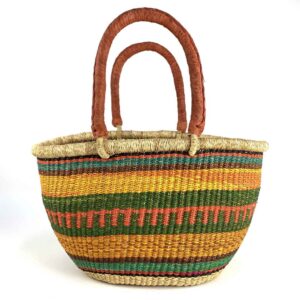 Angled view of the Mega Wawa basket, shining