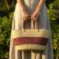 woven handmade african bolga shopper