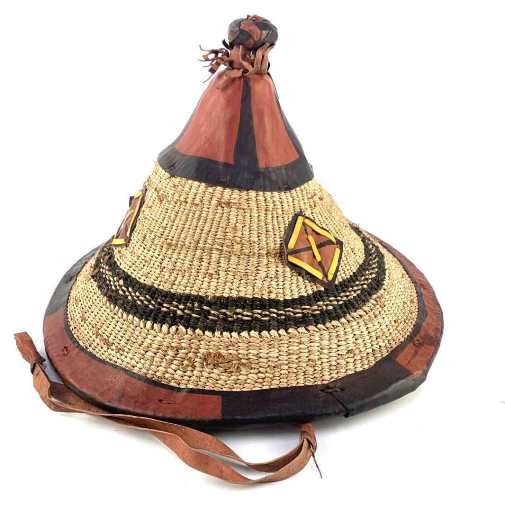 Hat Check Bolga Fulani Hat - Check | African Hats