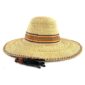 This design blends traditional weaving with modern wearable style.