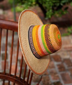 woven african hat