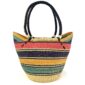 Bold Ghanaian colours encapsulate this basket