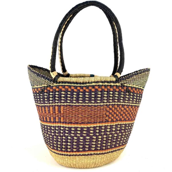 Strong earthly tones embody this basket