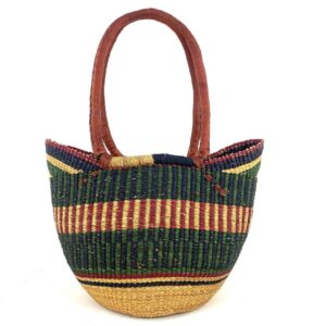 woven shopper basket