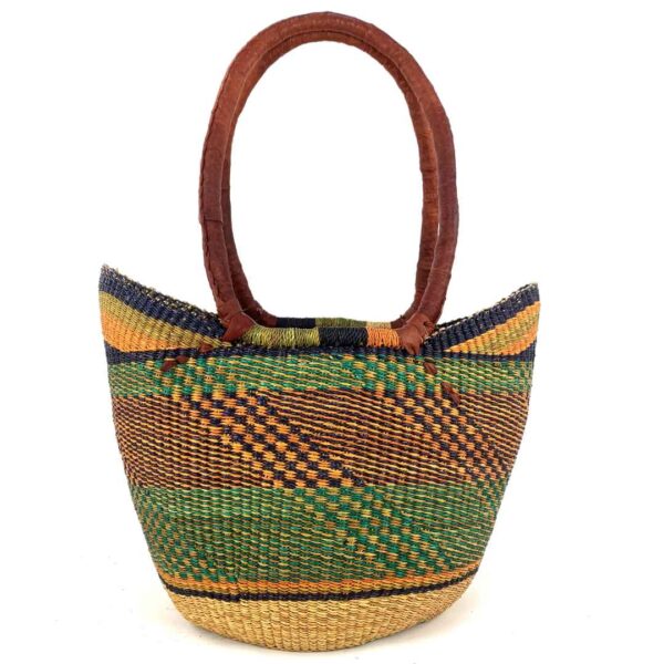 woven shopper basket