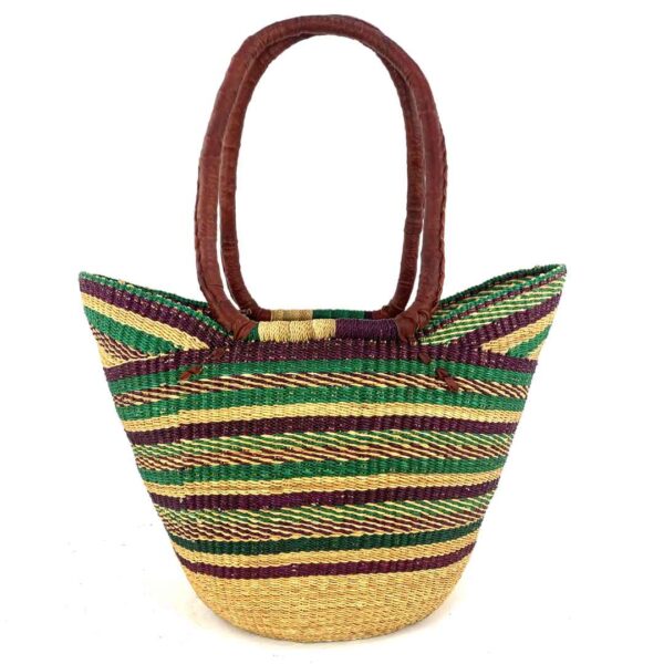 woven shopper basket