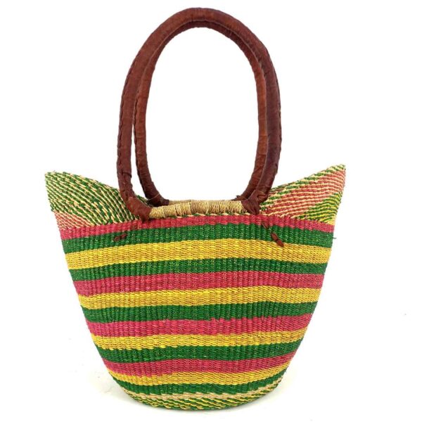 woven shopper basket