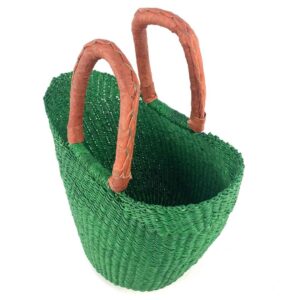 african woven basket