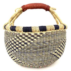 African Round Basket