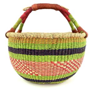 african round basket