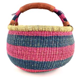 african round basket