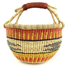 african round basket