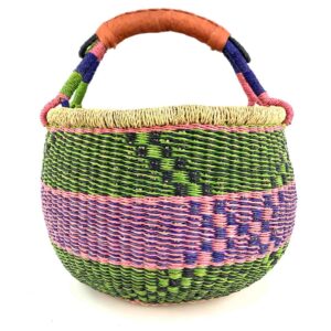 african round basket