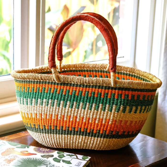 handmade woven basket