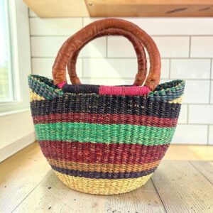 mini market handmade woven basket