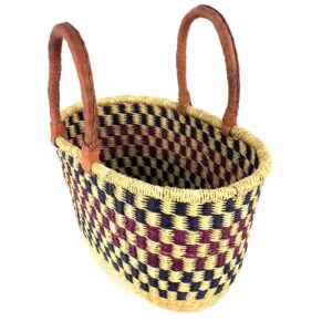 handmade oval basket