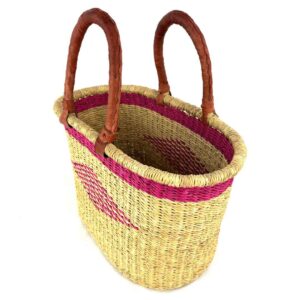 handmade oval basket