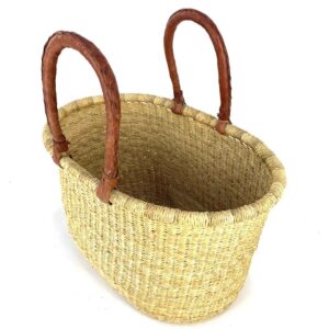 oval basket handmade