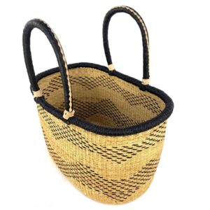 handmade oval basket