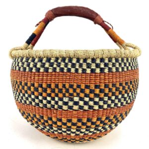 woven african basket