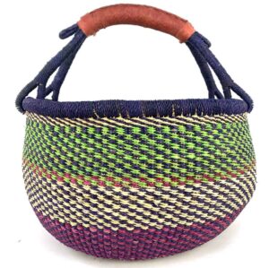 woven african basket