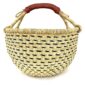 round woven basket