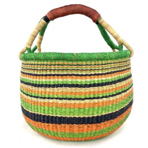 African handmade basket