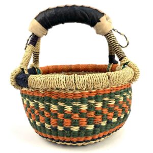 small round basket africa