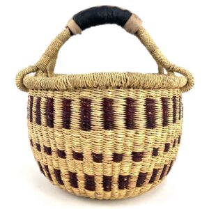 african round basket