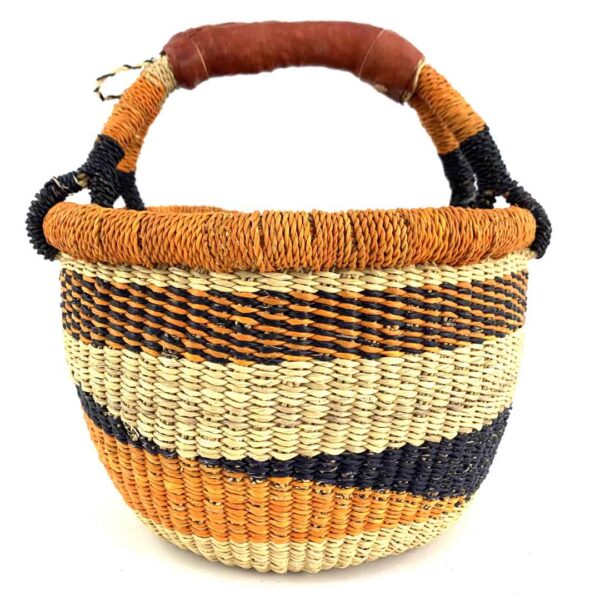 african round basket