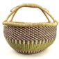 extra large round vegan african basket